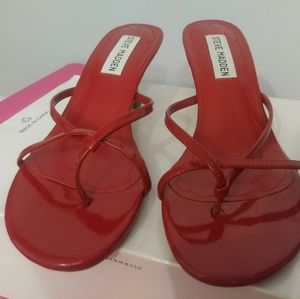 New Steve Madden red shoes size 6.